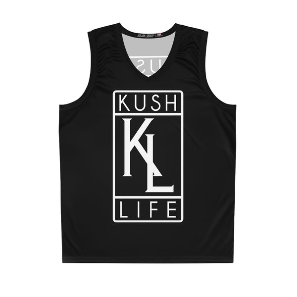 Kush Life OG Logo - Ebony Basketball Jersey (AOP)