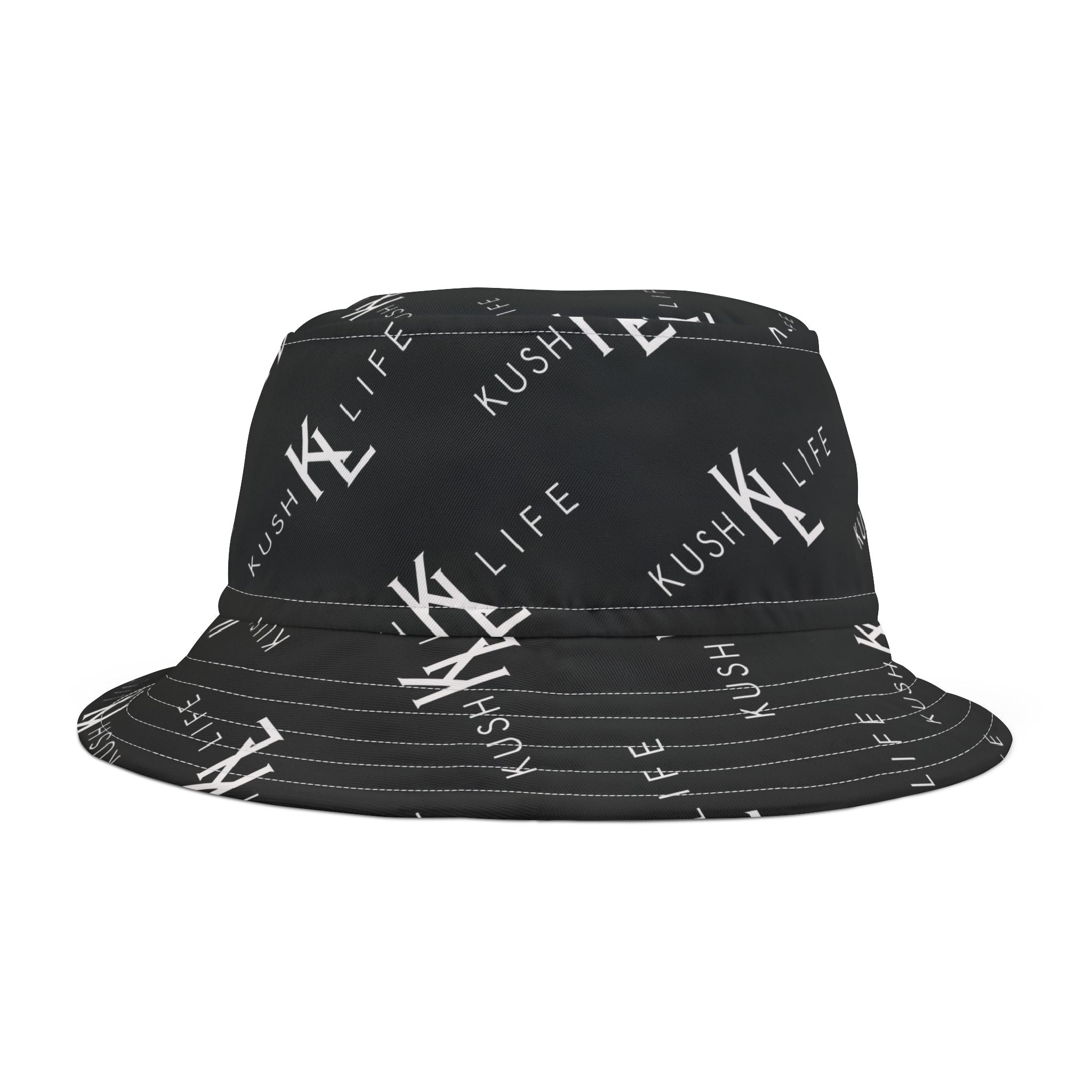 Kush KL Life Classic Logo Monogram - Bucket Hat (AOP)