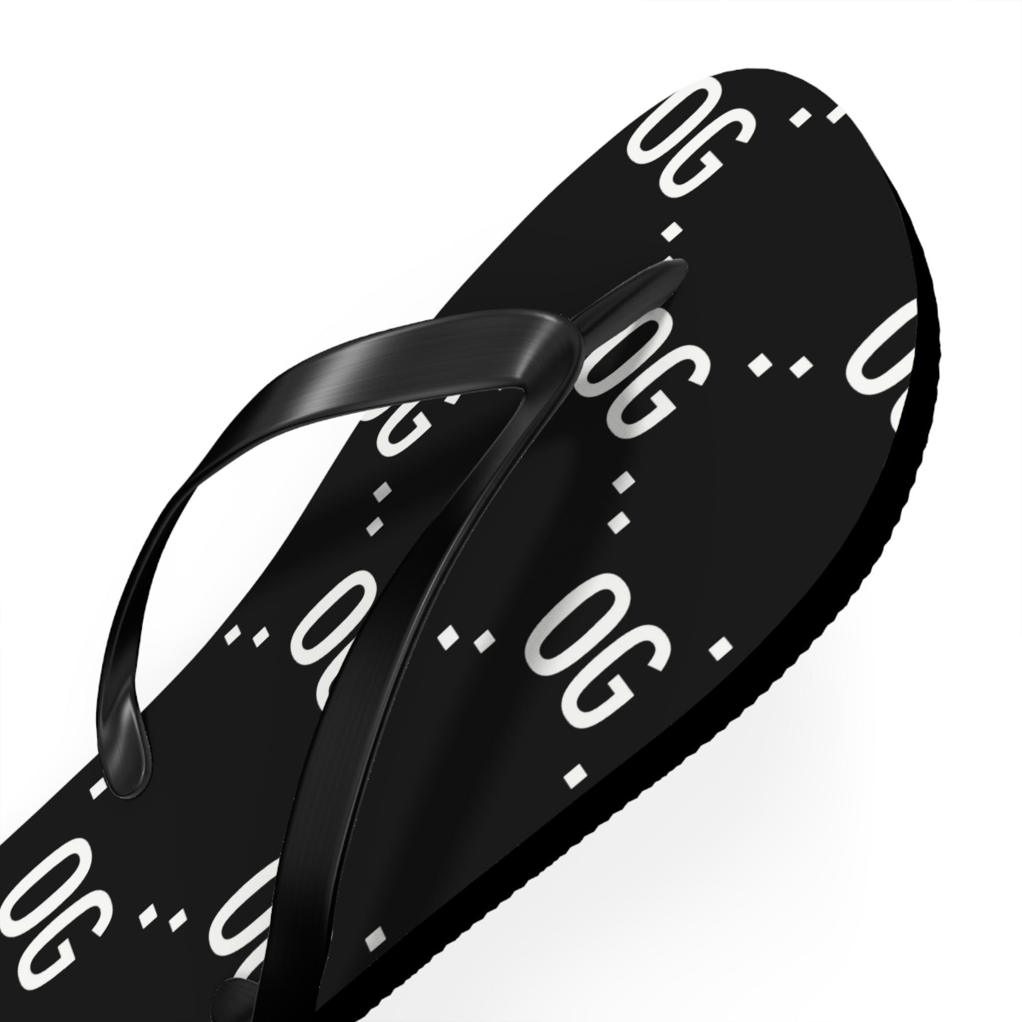Kush Life "OG x OG"  Logo Monogram - Flip Flops