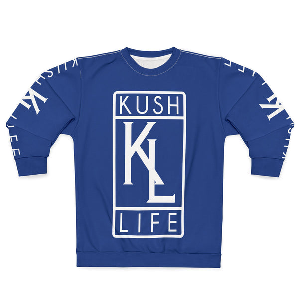 Kushlife OG Logo - Royal Unisex Sweatshirt (AOP)