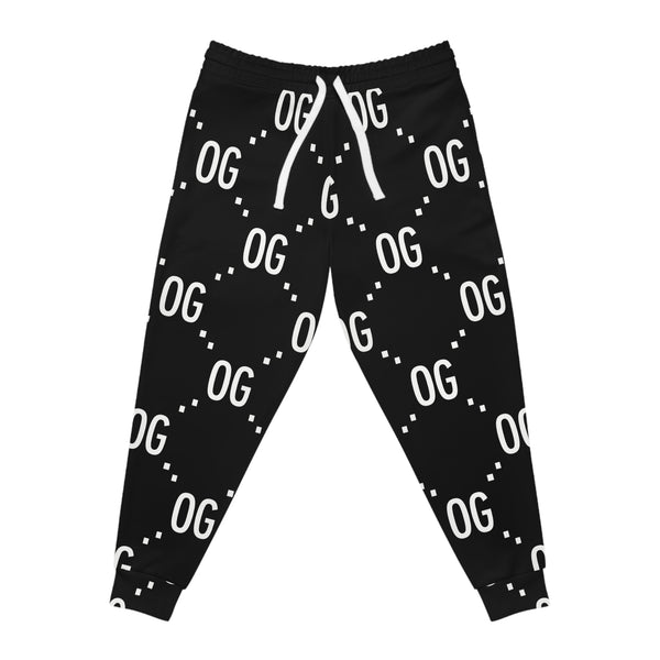 Kush Life "OG x OG"  Logo Monogram - Athletic Joggers (AOP)