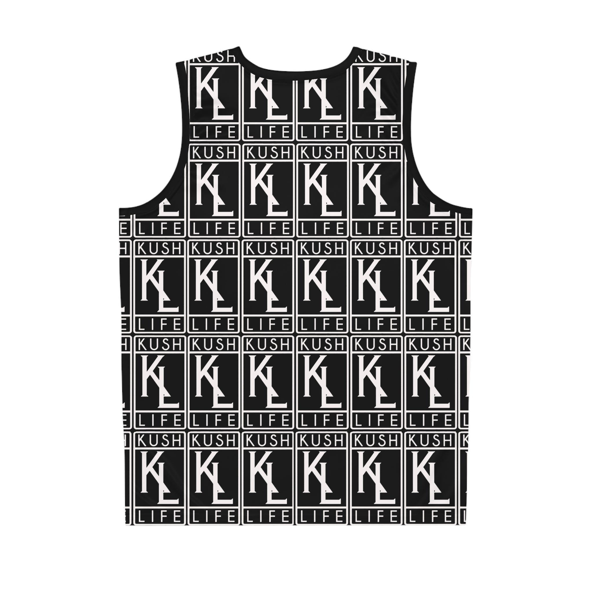 Kush Life OG Logo Monogram - Basketball Jersey (AOP)