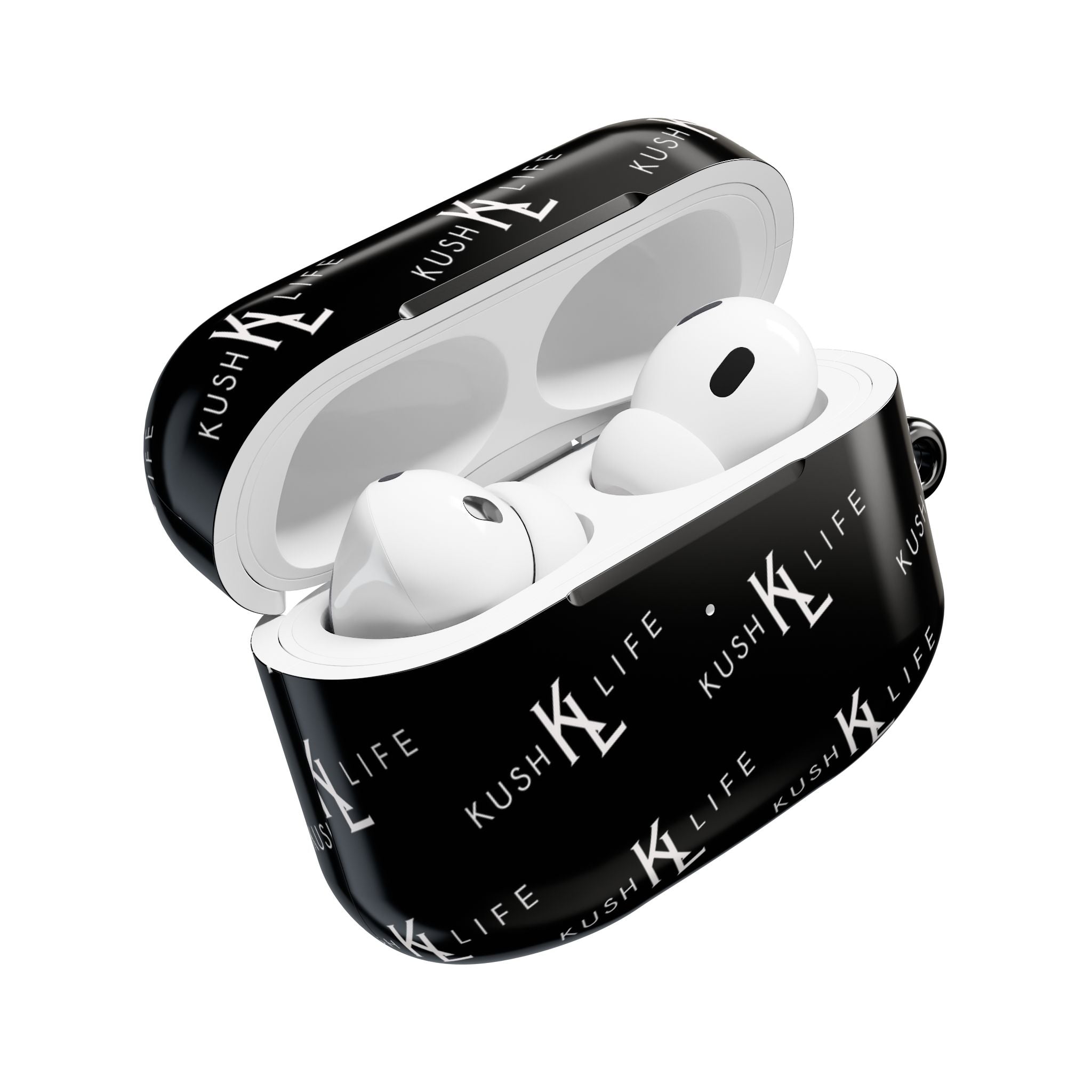 Kush KL Life Classic Logo Pattern - AirPod Case - Stylish OG Design, Gift for Music Lovers, Trendy Tech Accessories, Perfect for Birthdays and Holidays
