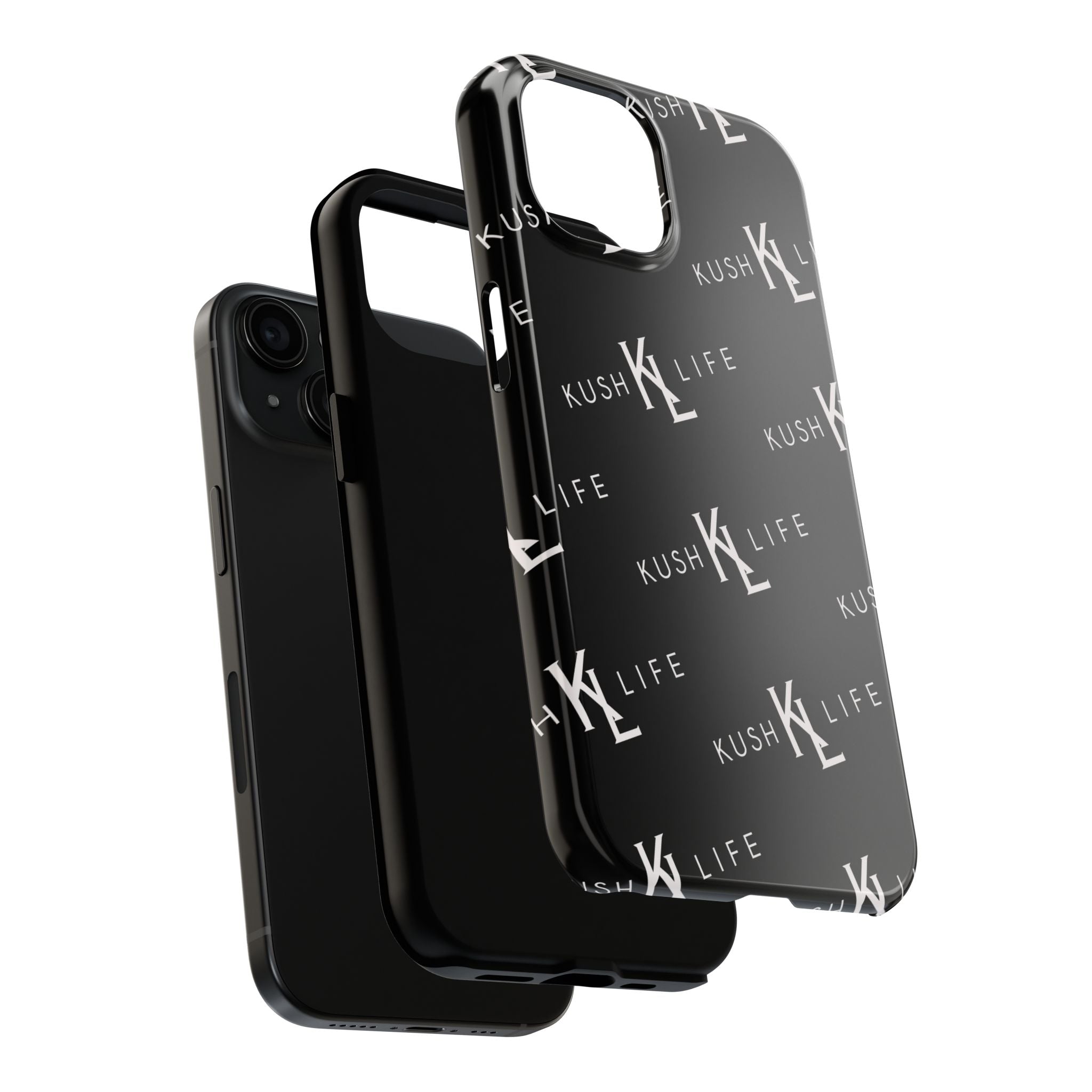 Kush KL Life Classic Logo Pattern - Tough Phone Cases