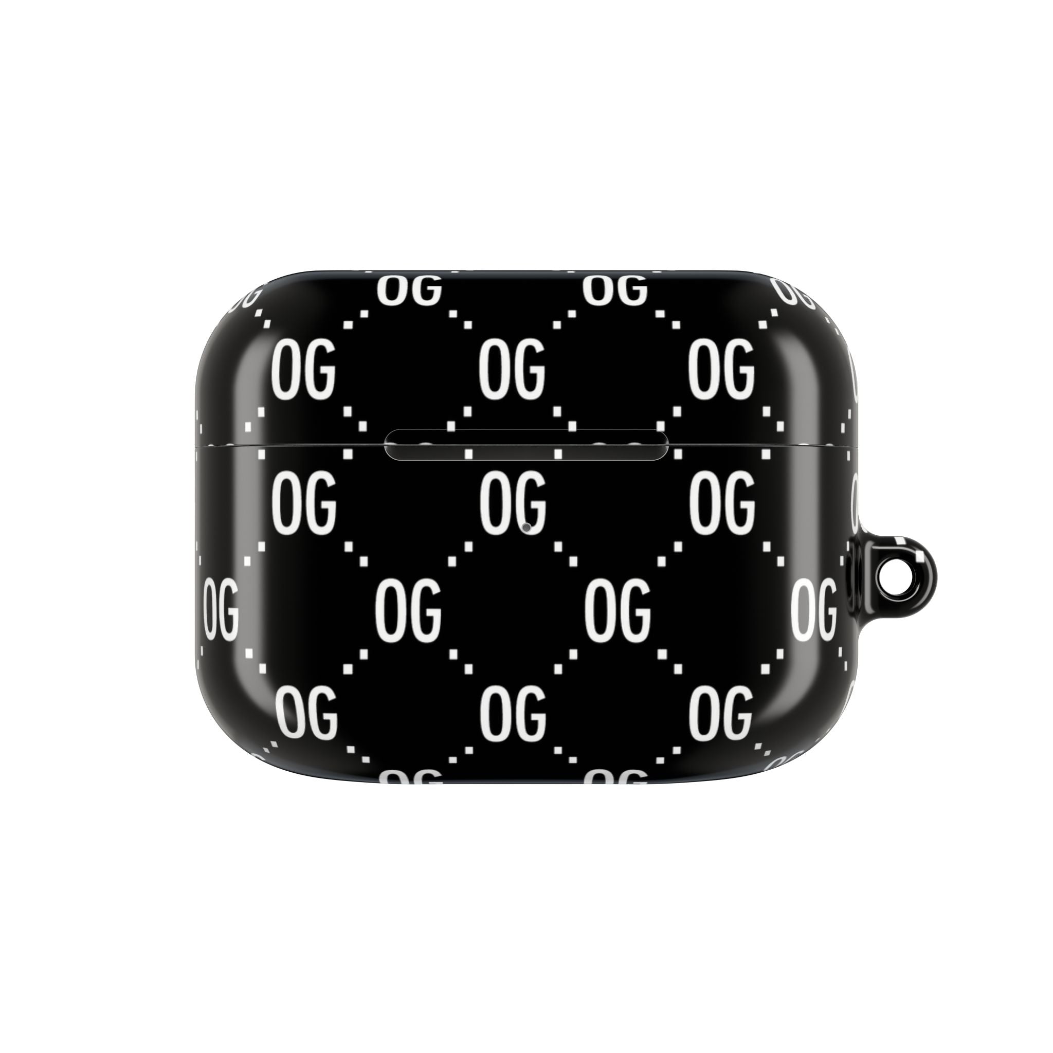 Kush Life "OG x OG"  Logo Monogram - AirPod Case - Stylish OG Design, Gift for Music Lovers, Trendy Tech Accessories, Perfect for Birthdays and Holidays