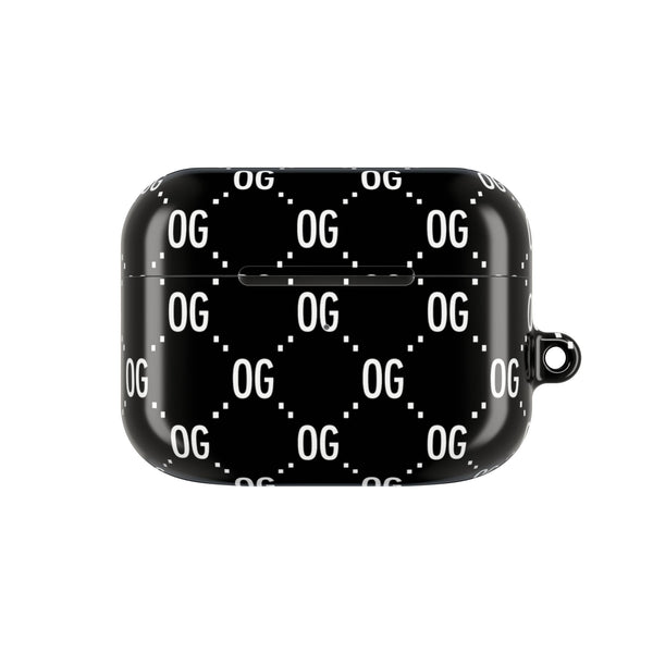 Kush Life "OG x OG"  Logo Monogram - AirPod Case - Stylish OG Design, Gift for Music Lovers, Trendy Tech Accessories, Perfect for Birthdays and Holidays