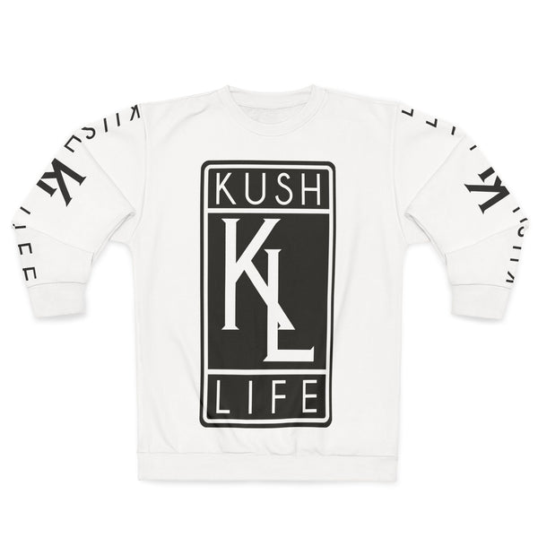 Kushlife OG Logo - Snow Unisex Sweatshirt (AOP)