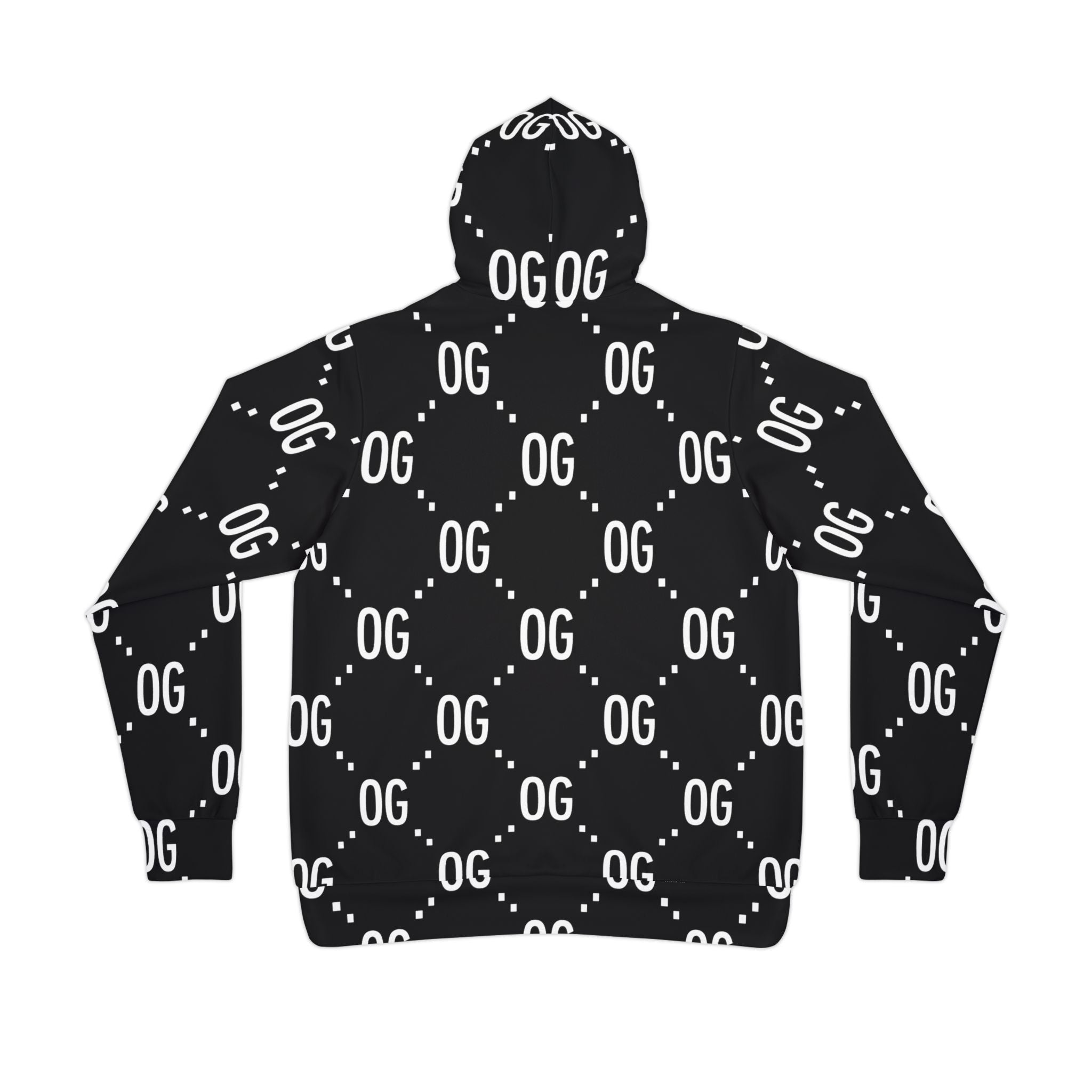 Kush Life "OG x OG"  Logo Monogram - Athletic Hoodie, Stylish Sportswear, Perfect for Athletes, Gift for Fitness Lovers, Cozy Fashion Statement