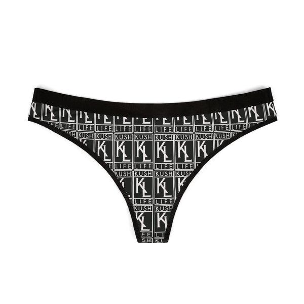 Kushlife OG Logo Monogram Women's Thongs (AOP)