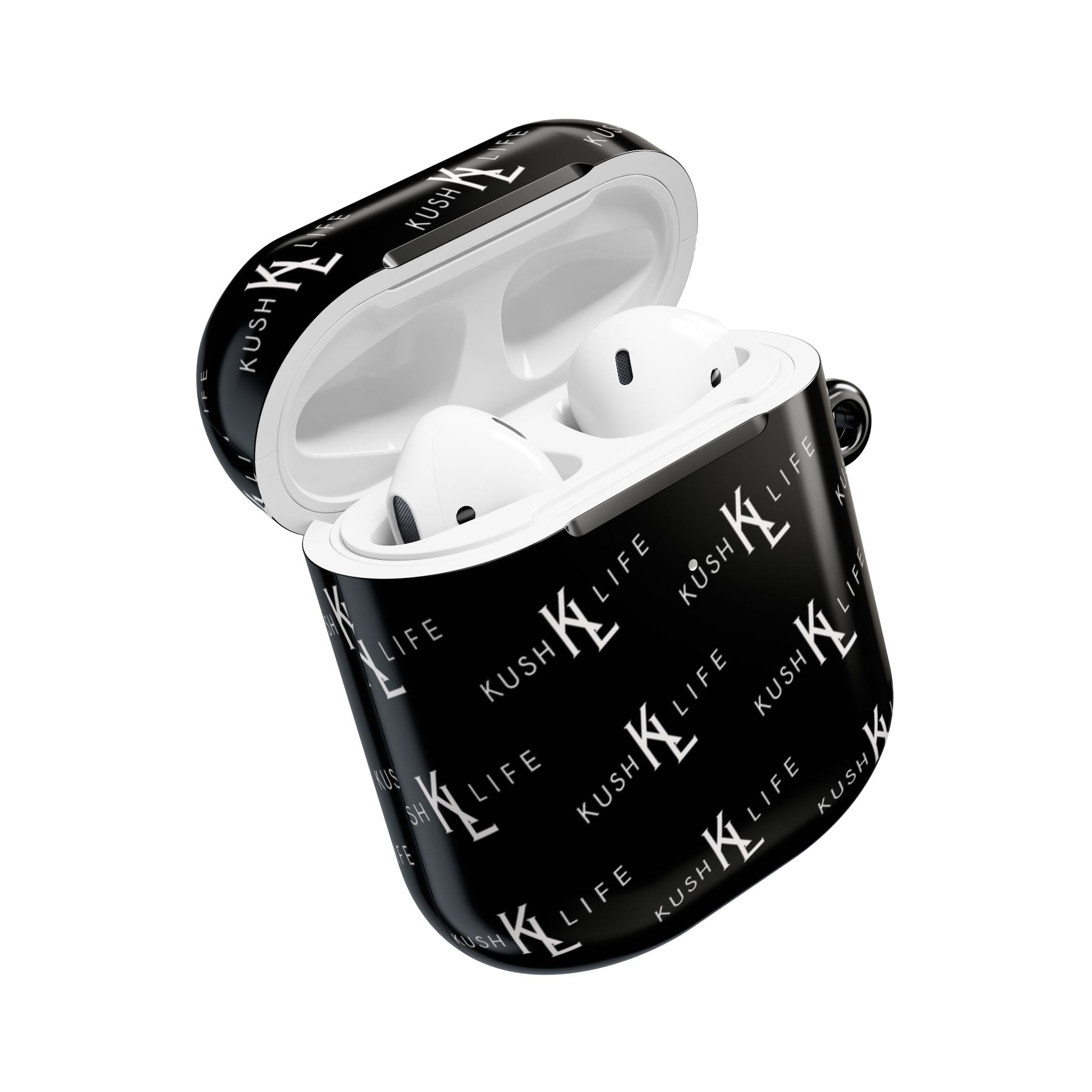 Kush KL Life Classic Logo Pattern - AirPod Case - Stylish OG Design, Gift for Music Lovers, Trendy Tech Accessories, Perfect for Birthdays and Holidays