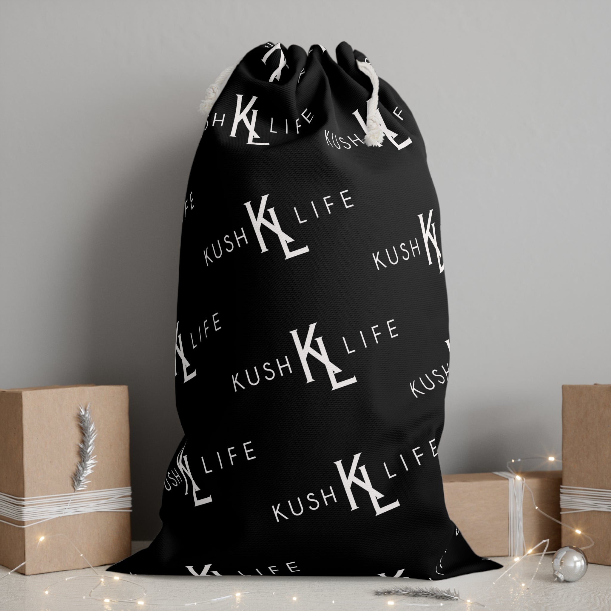 Kush KL Life Classic Logo Pattern - Sack Bag | Stylish Storage for Everyday Use, Gift for College Students, Travel Accessory, Organizing Tote, Fashionable [...]