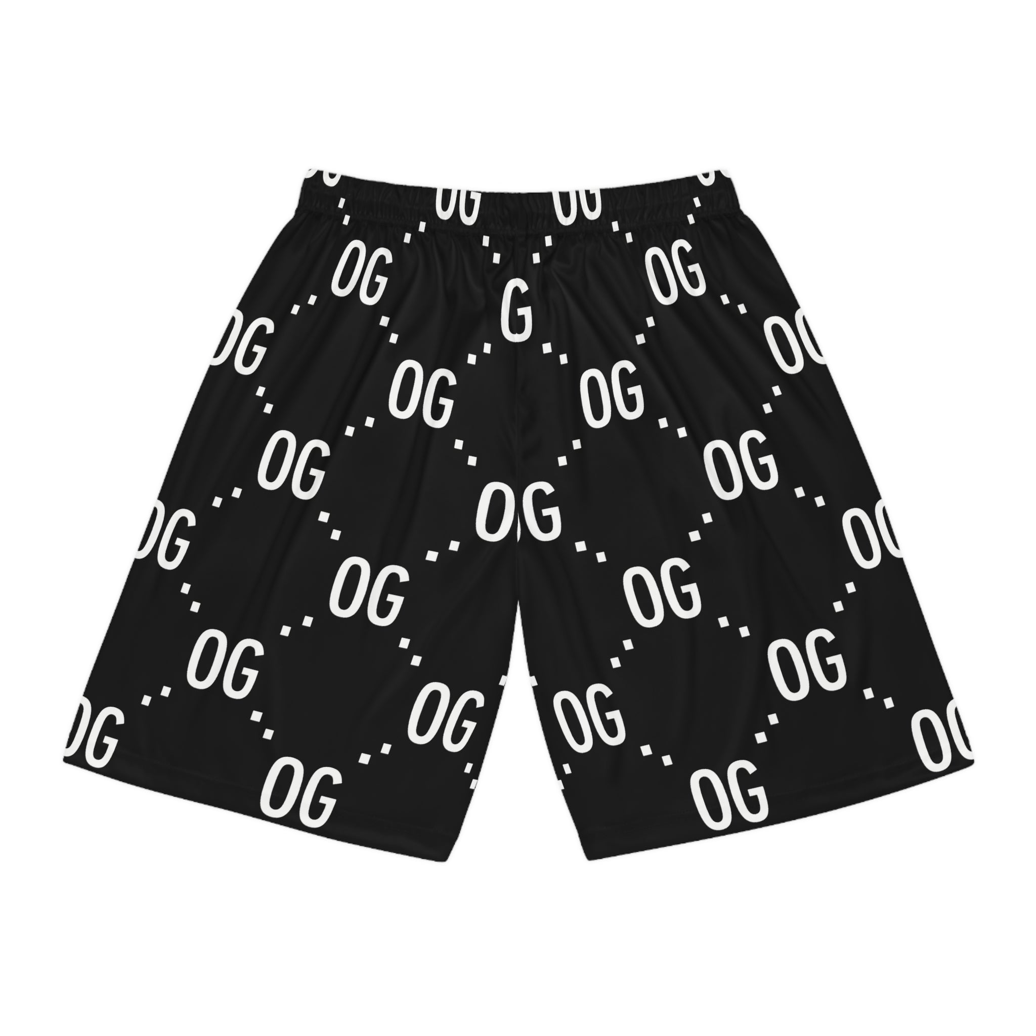 Kush Life "OG x OG"  Logo Monogram - Basketball Shorts (AOP)