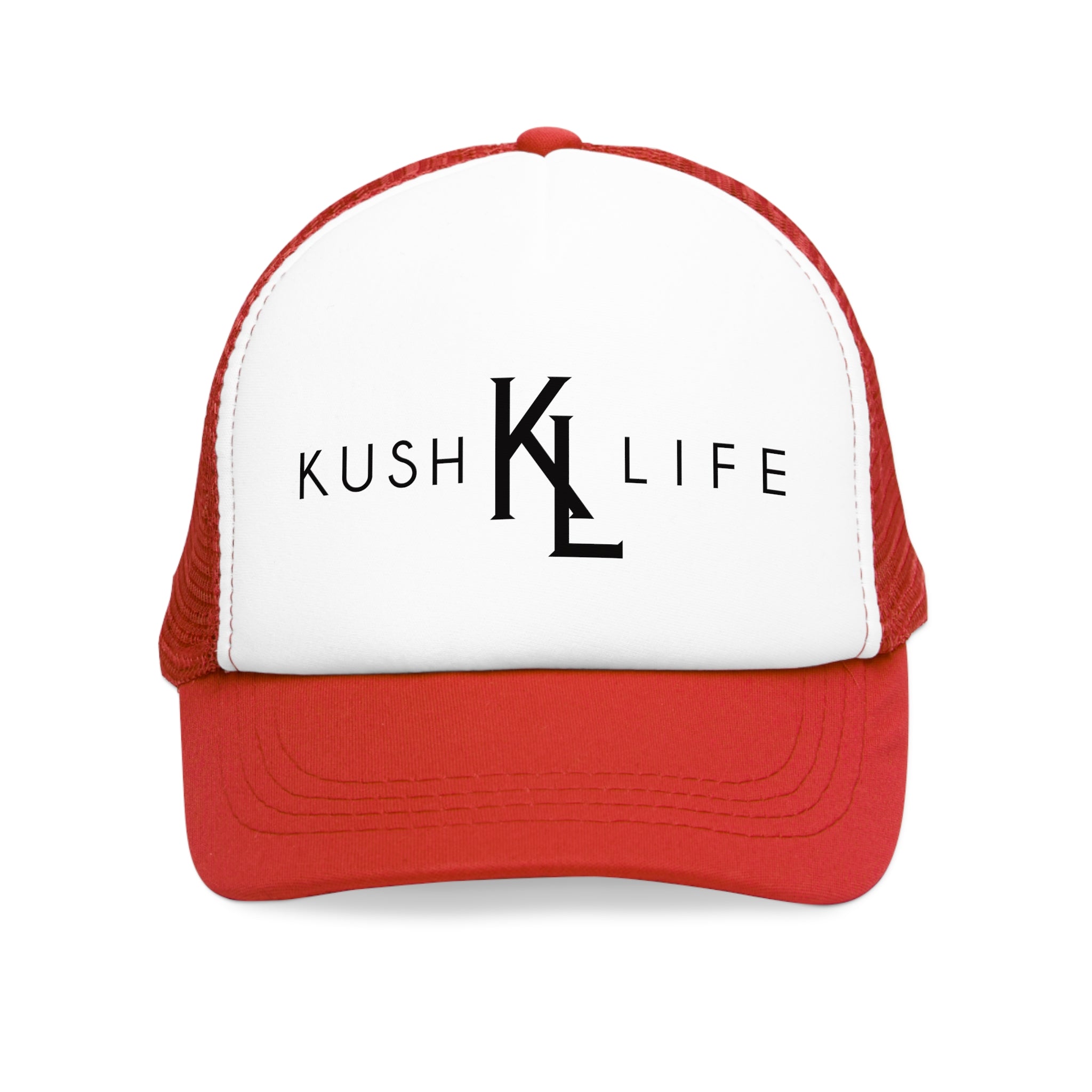 Kush KL Life Classic Logo - Mesh Cap - Stylish Accessory for Outdoor Adventures, Casual Wear, Gifts, Festivals, and Street Style