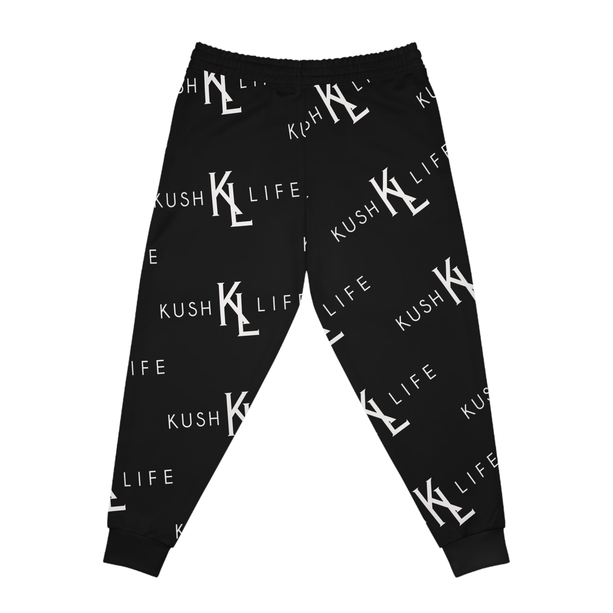 Kush KL Life Classic Logo Pattern - Athletic Joggers