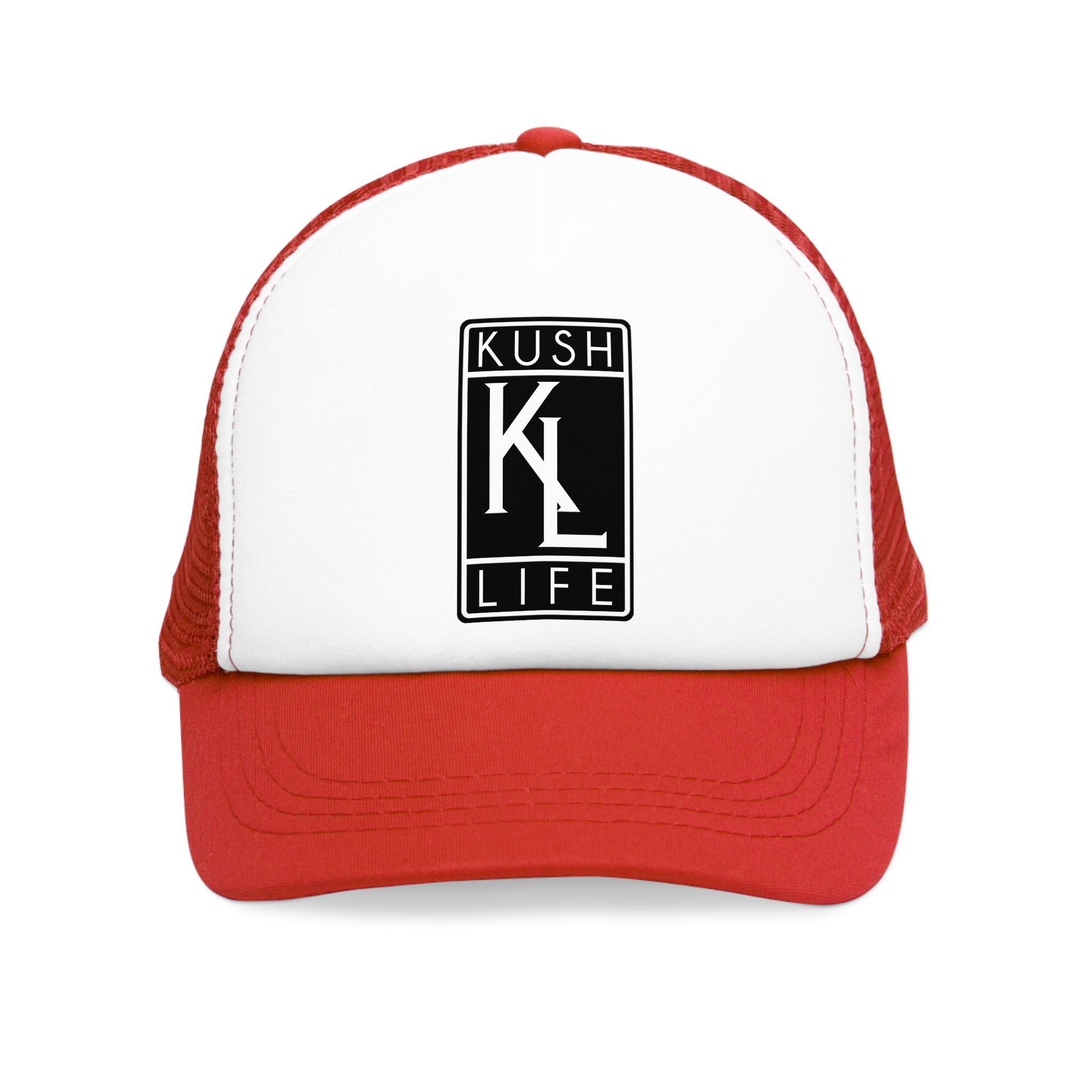 Kush Life OG Logo - Mesh Cap - Stylish Accessory for Outdoor Adventures, Casual Wear, Gifts, Festivals, and Street Style