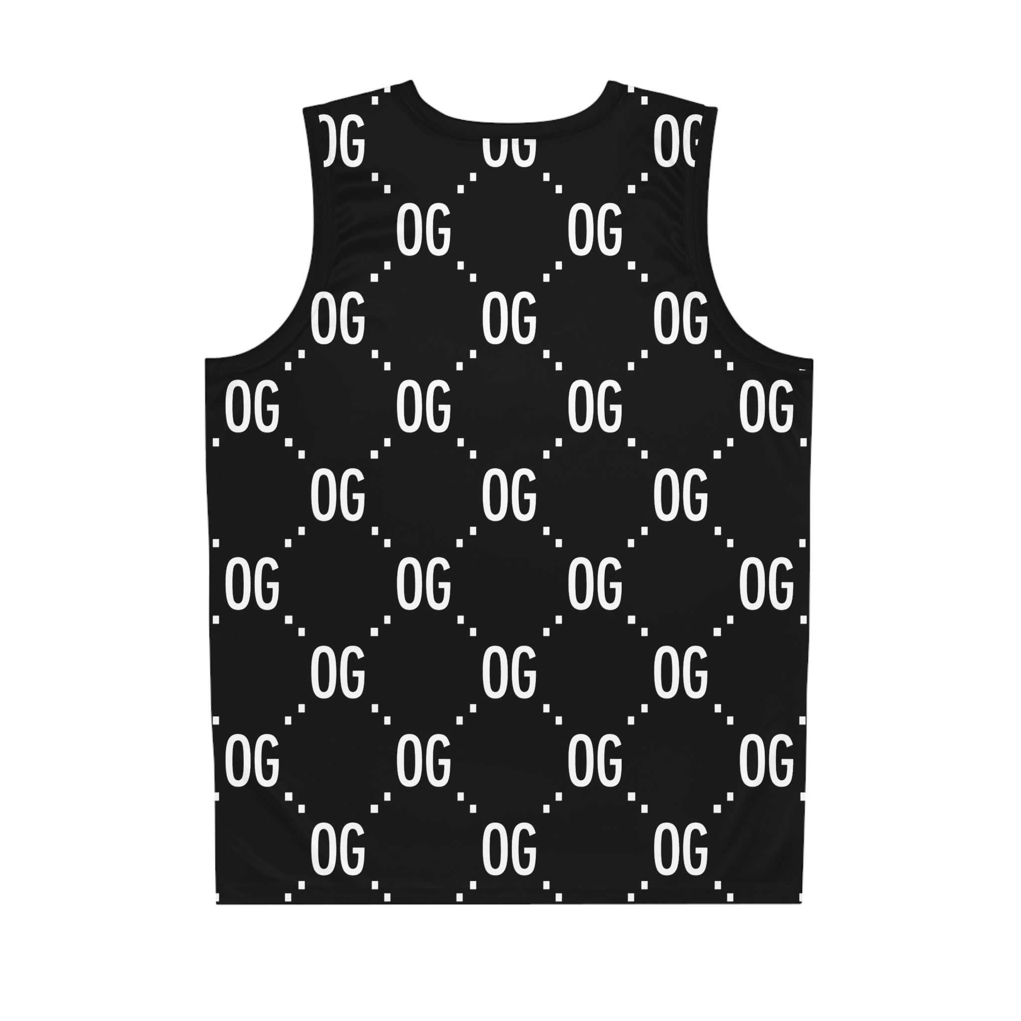 Kush Life "OG x OG"  Logo Monogram - Basketball Jersey (AOP)