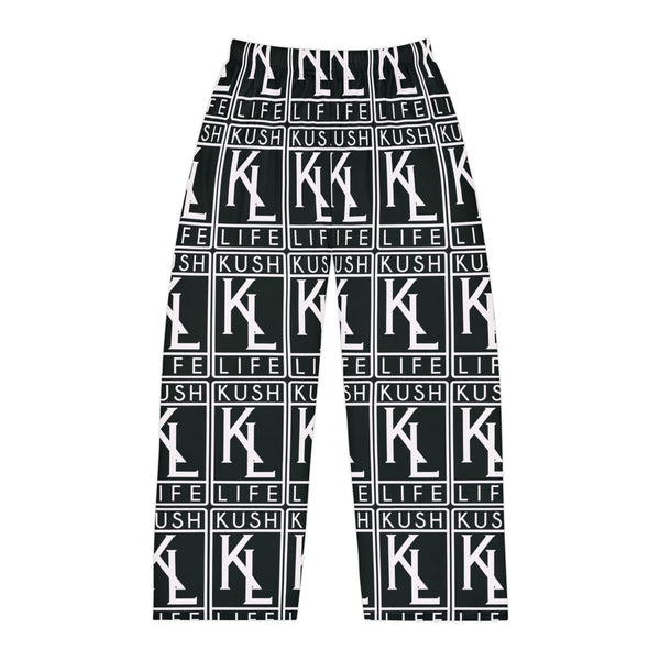 Kushlife OG Logo Monogram Men's Pajama Pants (AOP)