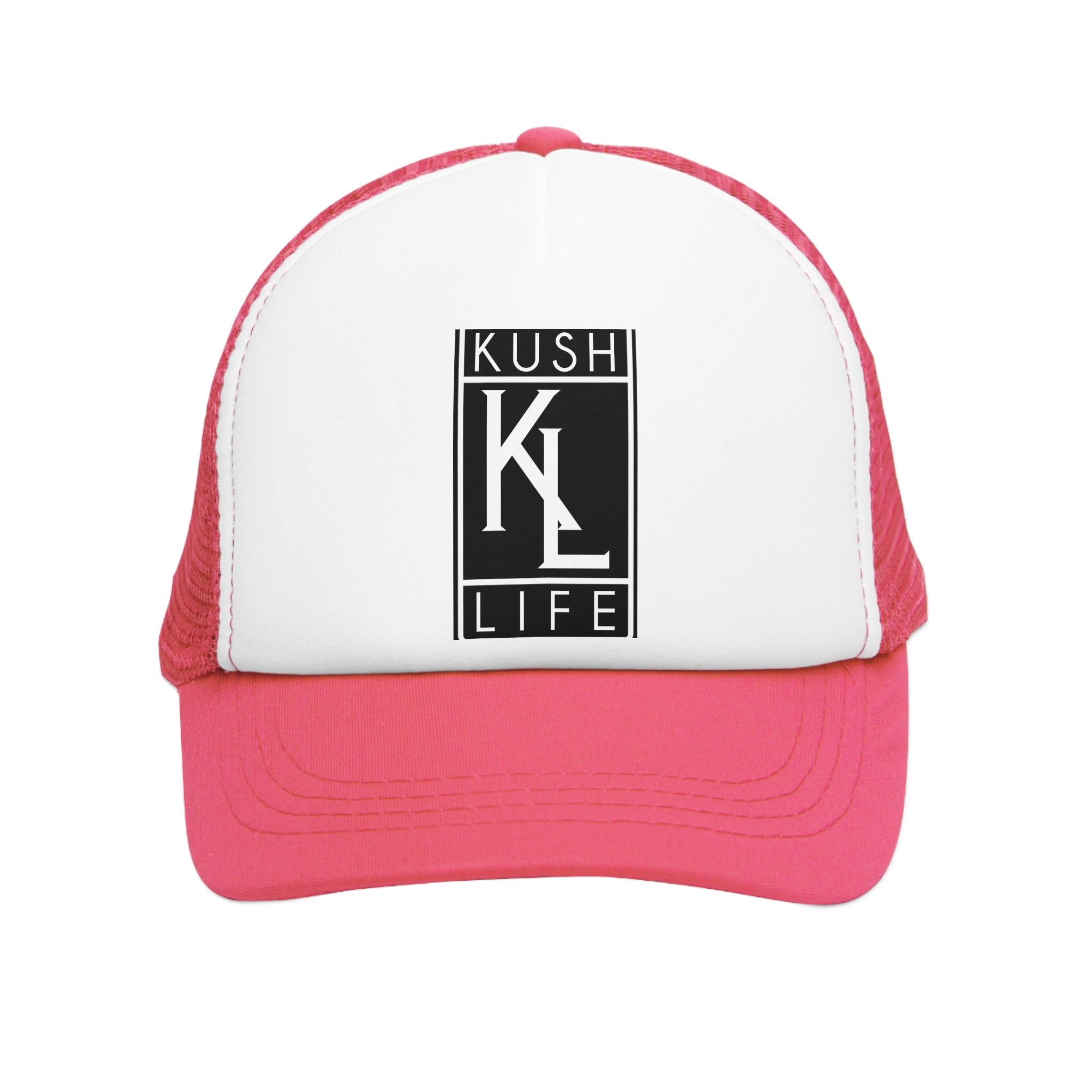 Kush Life OG Logo - Mesh Cap - Stylish Accessory for Outdoor Adventures, Casual Wear, Gifts, Festivals, and Street Style
