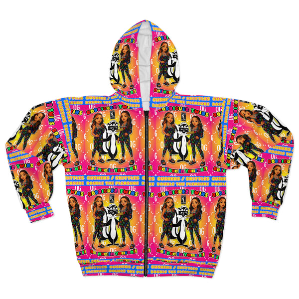 Kushlife x Rodriguez Twins -  Pop Art Zip Hoodie