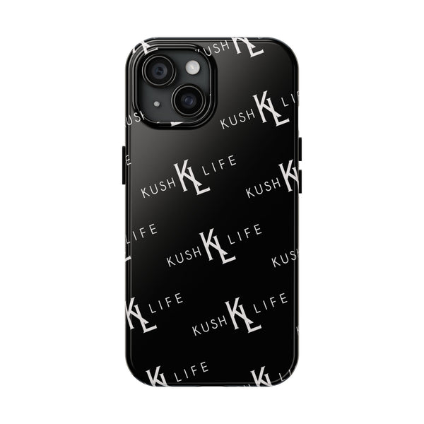 Kush KL Life Classic Logo Pattern - Tough Phone Cases