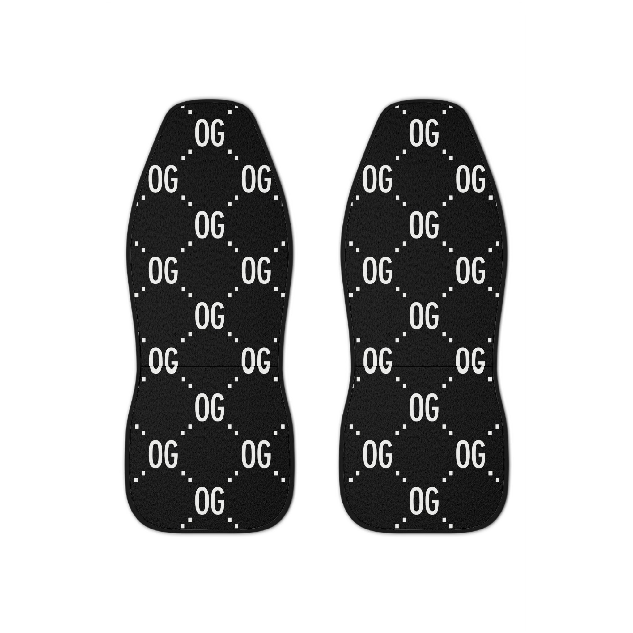 Kush Life "OG x OG"  Logo Monogram - Car Seat Covers in Modern OG Design | Vehicle Accessories for Auto Enthusiasts, Gifts, Customizable Car Decor, Road Trip [...]