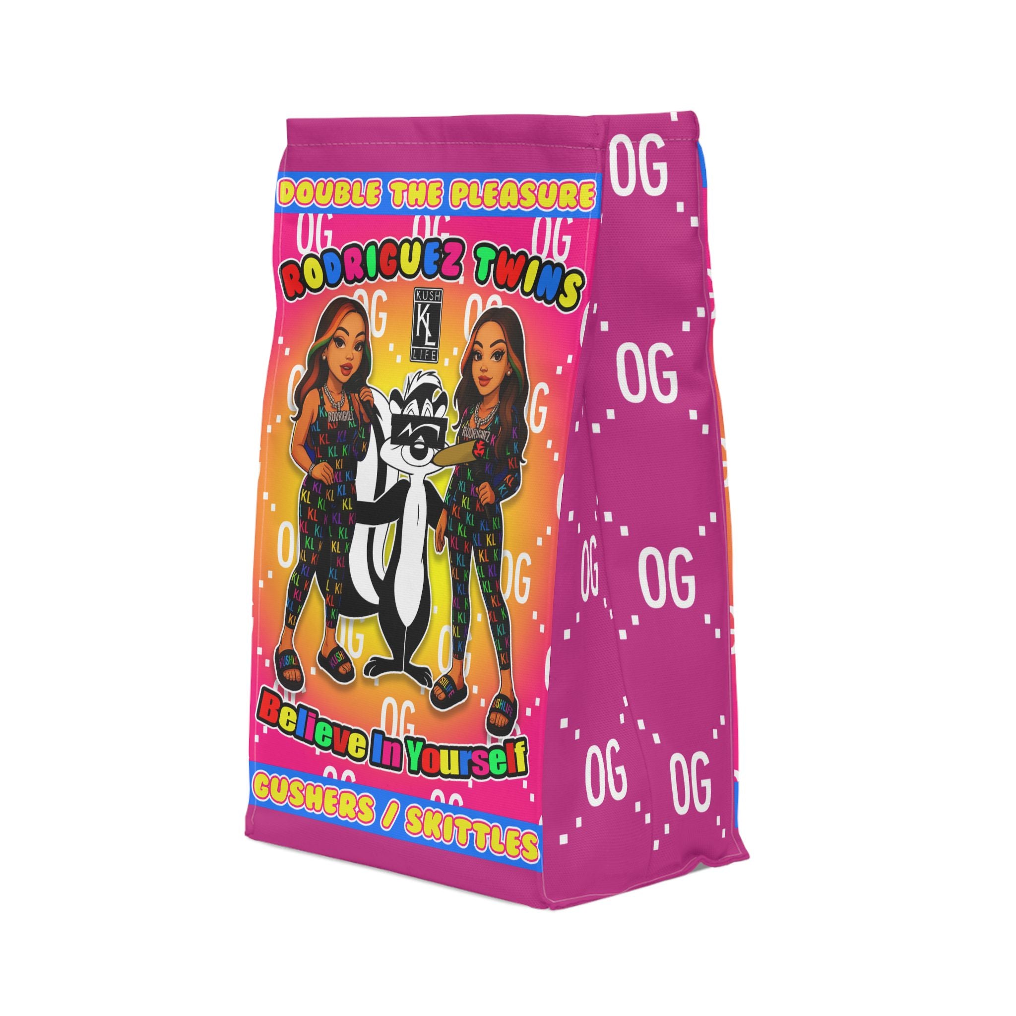 Kushlife x Rodriguez Twins - 'Believe In Yourself' Lunch Bag