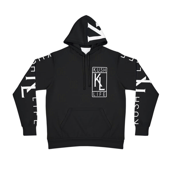 Kush Life OG Logo - Ebony Athletic Hoodie, Stylish Sportswear, Perfect for Athletes, Gift for Fitness Lovers, Cozy Fashion Statement